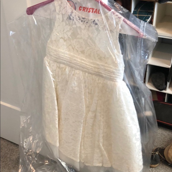 Lace Girls Dress - Picture 2 of 2